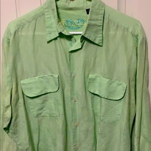 Large Robert Graham Linen Shirt